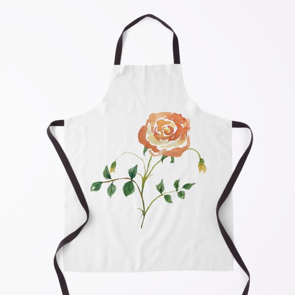 Item preview, Watercolor rose illustration single object designed and sold by Yana Mustafina | Boho Soulful Designs.