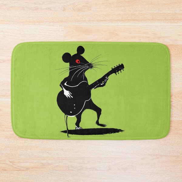 Item preview, Rat Playing the Guitar designed and sold by ThePurpleMelon.