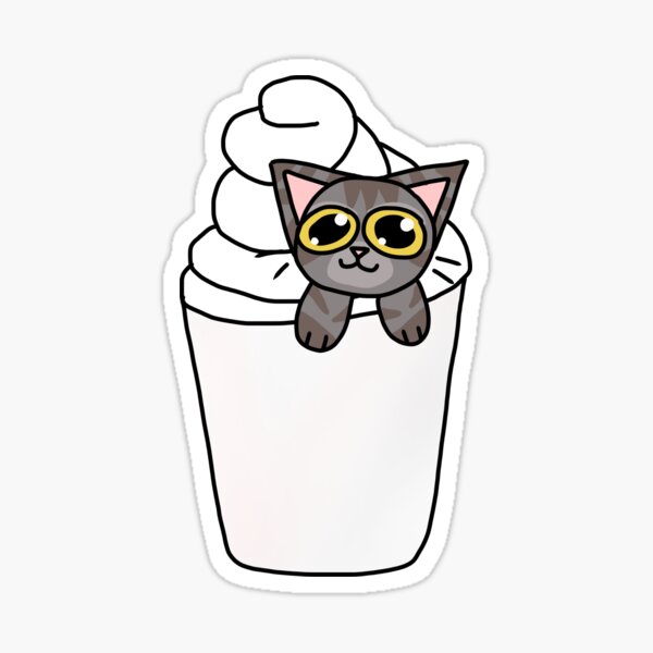 unicorn frappe (Starbucks) sticker buy any 2, get - Depop