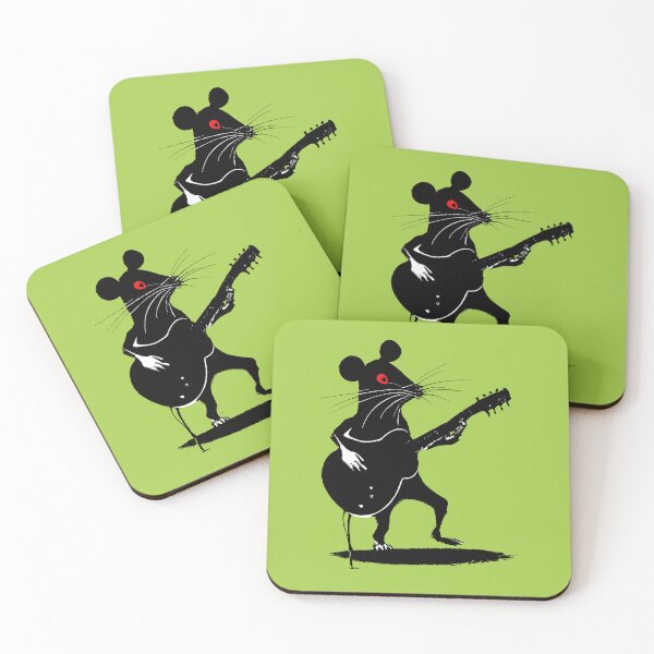 Item preview, Rat Playing the Guitar designed and sold by ThePurpleMelon.