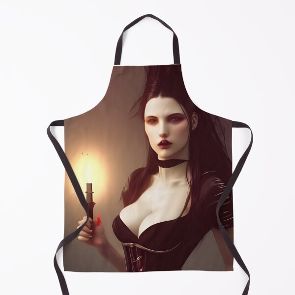 Item preview, Beautiful Brunette Vampire Seductress Alluring Dark Beautiful Artwork designed and sold by Eliteijr.