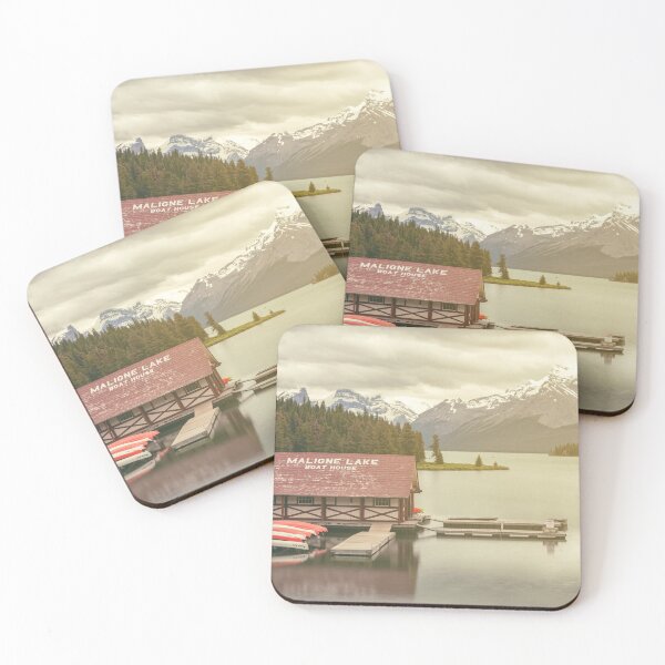Item preview, Maligne Lake Boathouse designed and sold by jvnimages.