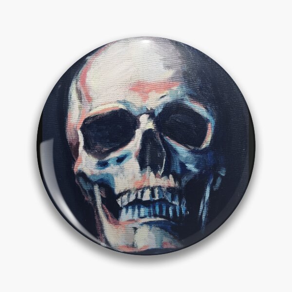 Item preview, "Skull" black horror macabre skeleton halloween scary spooky designed and sold by MauraDonahue.