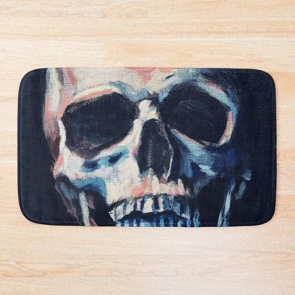 Item preview, "Skull" black horror macabre skeleton halloween scary spooky designed and sold by MauraDonahue.