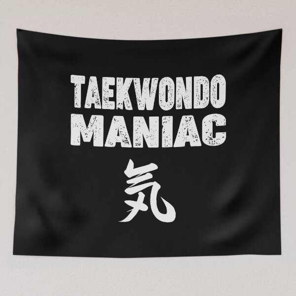 Item preview, Taekwondo Maniac! Funny Taekwondo Design designed and sold by TheKarateStore.