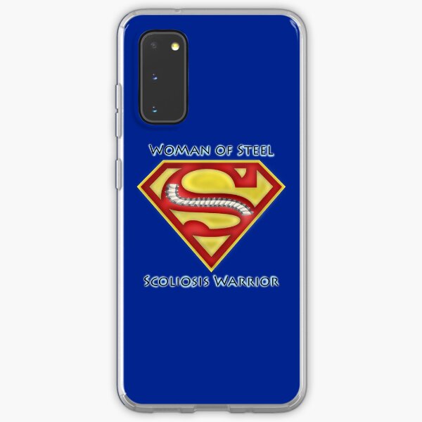 Woman of Steel - Scoliosis Awareness Samsung Galaxy Soft Case
