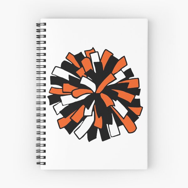 Item preview, Orange black and white Pom designed and sold by izzmade.