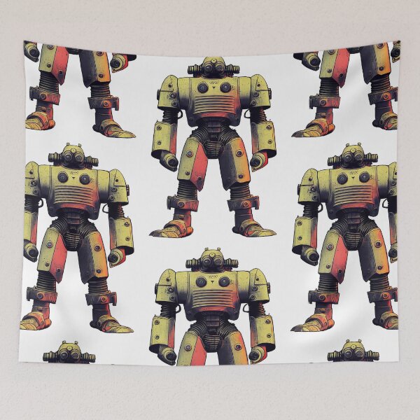 Item preview, retro robot heavy armor  designed and sold by sosdesignn.