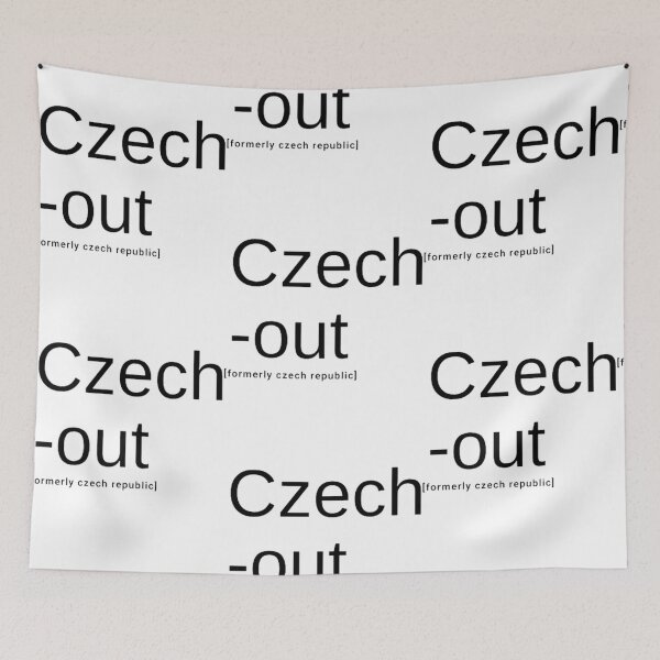 Item preview, Czech-out (Formerly Czech Republic)                           designed and sold by NewestZoneNZ.