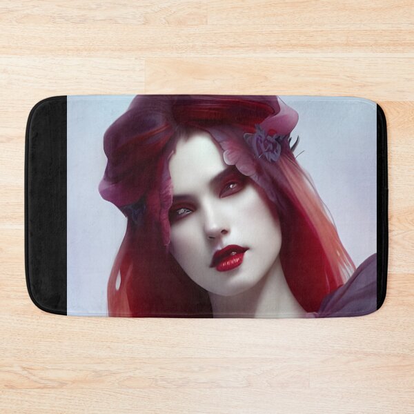 Item preview, Gorgeous Redhead Vampire Seductress Alluring Dark Beautiful Artwork designed and sold by Eliteijr.