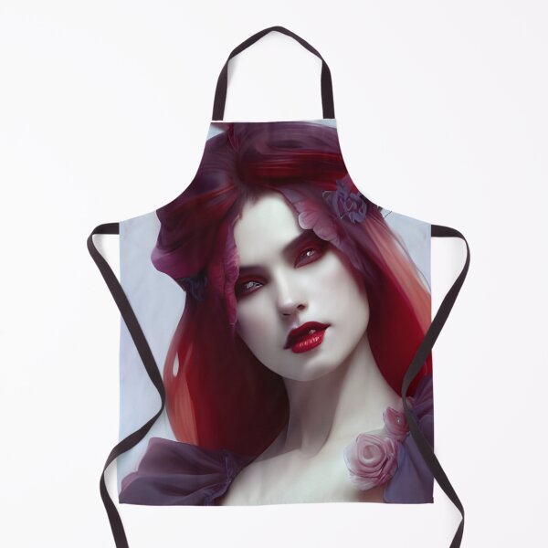 Item preview, Gorgeous Redhead Vampire Seductress Alluring Dark Beautiful Artwork designed and sold by Eliteijr.