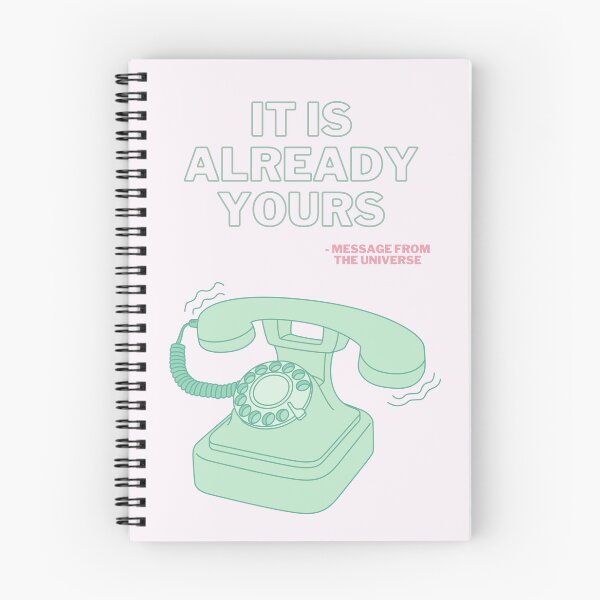 Item preview, Law Of Attraction, It Is Already Yours- Voicemail From The Universe  designed and sold by BohemiWANDERS.