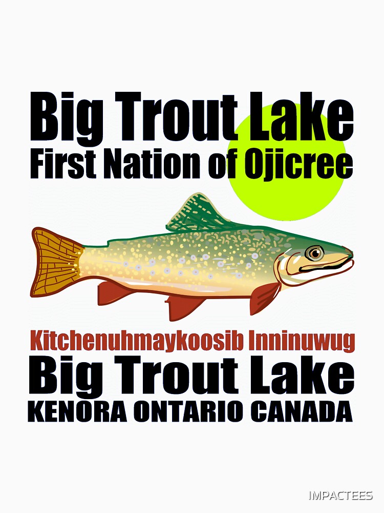 "Big Trout Lake First Nation " Tshirt for Sale by IMPACTEES
