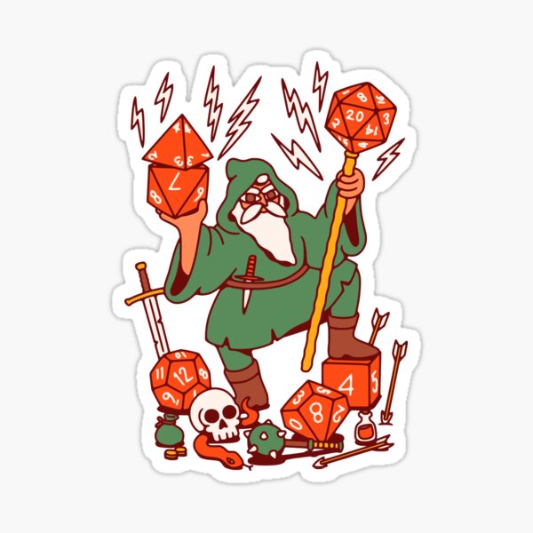 Master of Dungeons Sticker