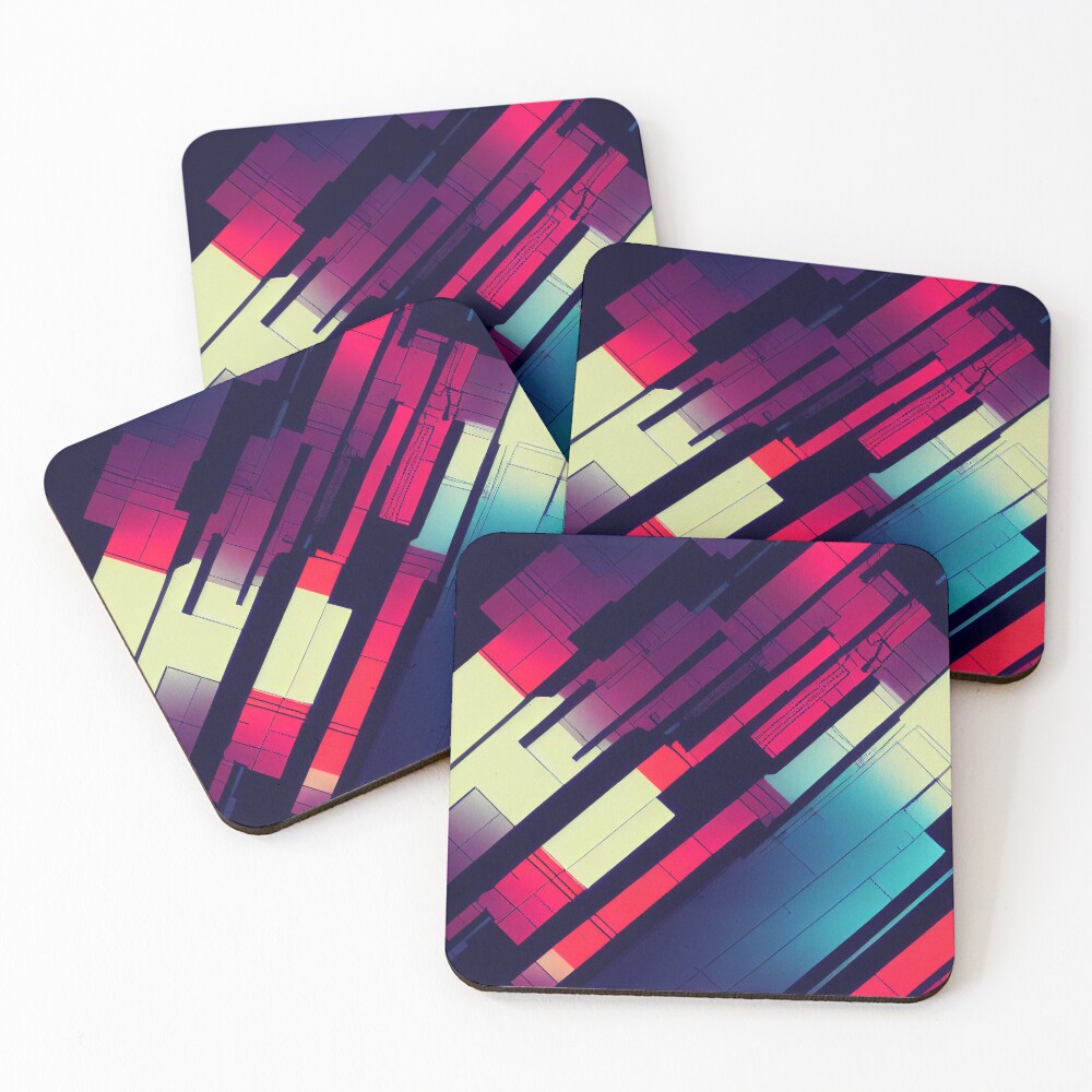 Item preview, Coasters (Set of 4) designed and sold by GenerationalArt.