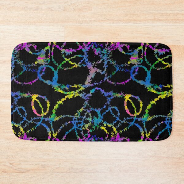 Item preview, Crystalized Paint Swirl And Splatter Over Black designed and sold by ThatsJustJilly.