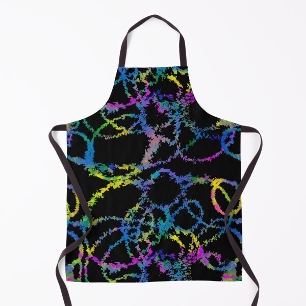 Item preview, Crystalized Paint Swirl And Splatter Over Black designed and sold by ThatsJustJilly.