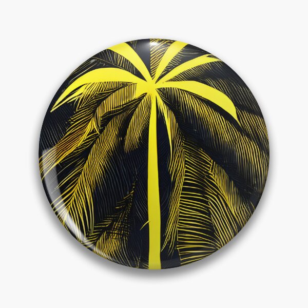 Item preview, Glamorous Golden Palm Trees designed and sold by Aniyah.