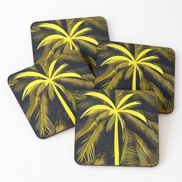 Item preview, Glamorous Golden Palm Trees designed and sold by Aniyah.