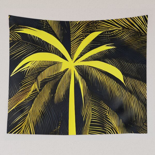 Item preview, Glamorous Golden Palm Trees designed and sold by Aniyah.