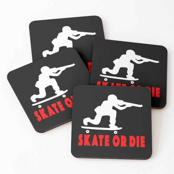 Item preview, SKATE OR DIE. WHITE/RED. designed and sold by 5hertz.