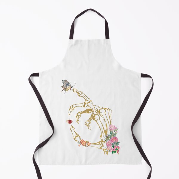 Item preview, Floral skeleton hand designed and sold by Rosaliartbook.