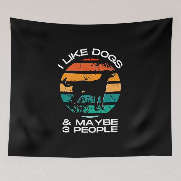 Item preview, I like dogs and maybe 3 people v2 designed and sold by lucyshome.