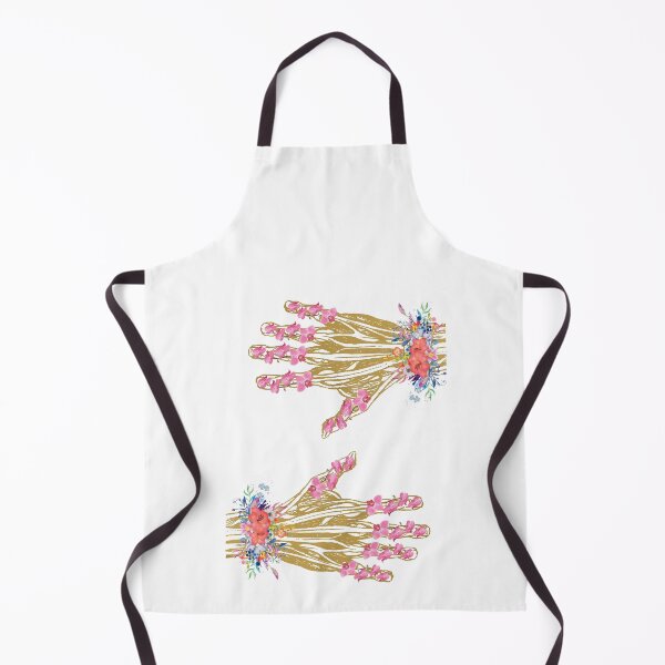 Item preview, Floral skeleton hand designed and sold by Rosaliartbook.