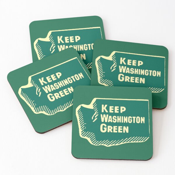Item preview, 1960's Keep Washington Green designed and sold by historicimage.