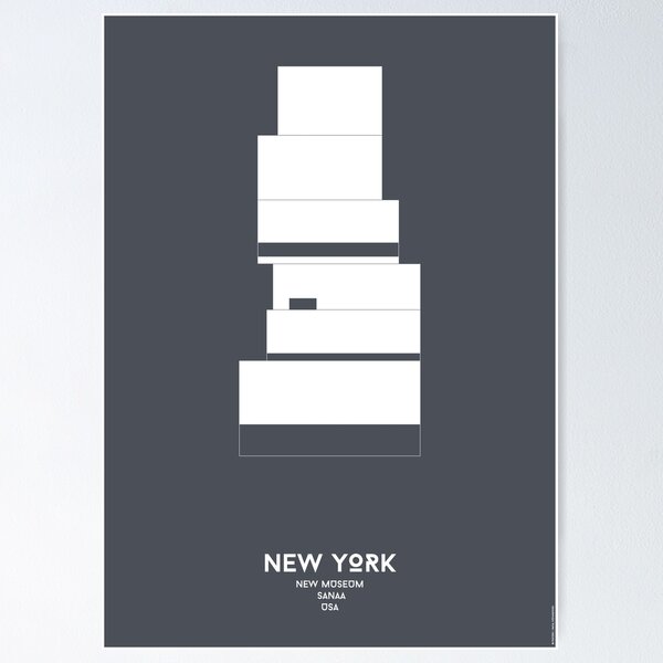 Item preview, New York - New Museum designed and sold by Yamkee.