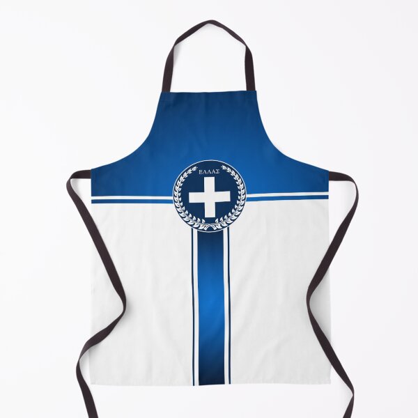 Item preview, Ellas Greece White Blue Stripes designed and sold by Yiorgos Designs.