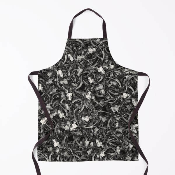 Item preview, Pile of Deer Skulls Black and White designed and sold by OddVintage.