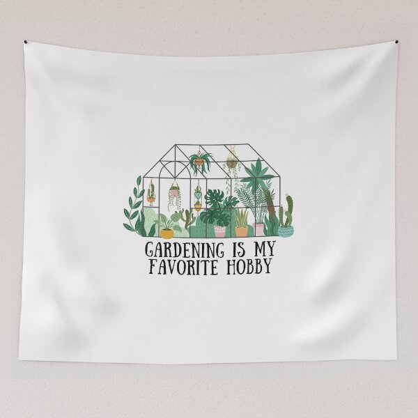 Item preview, Gardening is My Favorite Hobby - Garden Quotes designed and sold by Gummy Bear Gift Shop.