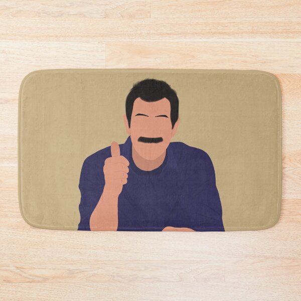 Item preview, Modern Family Phil Thumbs Up Mustache Fan Art designed and sold by senaeksi.