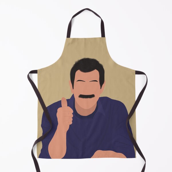 Item preview, Modern Family Phil Thumbs Up Mustache Fan Art designed and sold by senaeksi.