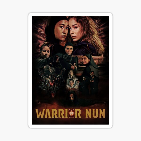 Warrior Nun Poster Sticker For Sale By Aemeth Redbubble 2833