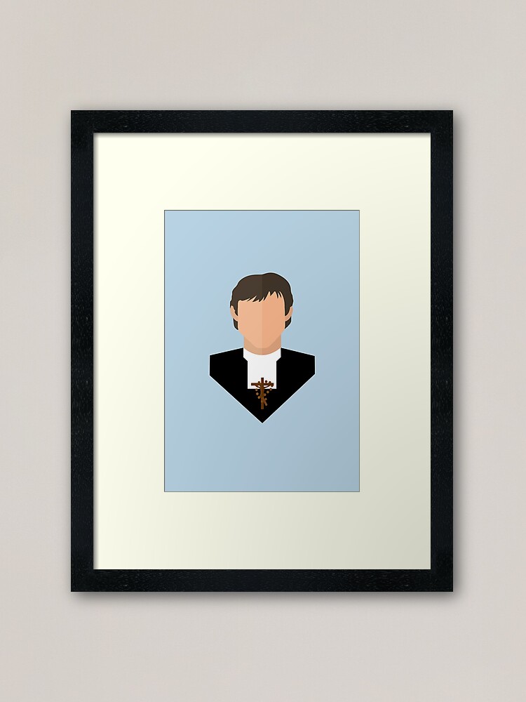 Thumbnail 2 of 7, Framed Art Print, St. Louis de Montfort designed and sold by mikbails.