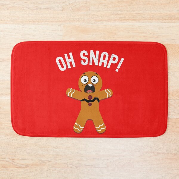 Item preview, Oh Snap Funny Broken Gingerbread Man designed and sold by BoozieHumor.