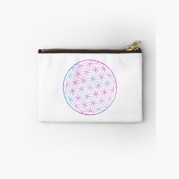 Item preview, Pink Purple Blue Flower of Life Sacred Geometry Symbol designed and sold by Suzalicious.
