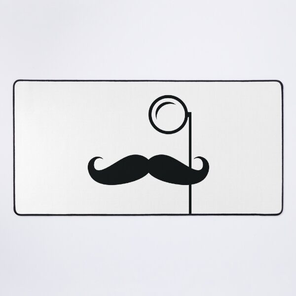 Item preview, Monocle Mustache Dapper Gentleman designed and sold by creativecurly.