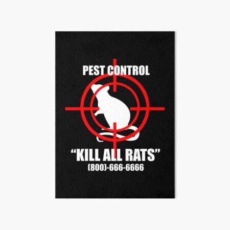 City Morgue Pest Control "Kill All Rats" (800)-666-6666 Galeriedruck