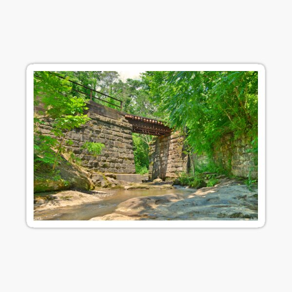 Item preview, Railroad Tracks At Buttermilk/Homewood Falls designed and sold by LisaWootenPhoto.