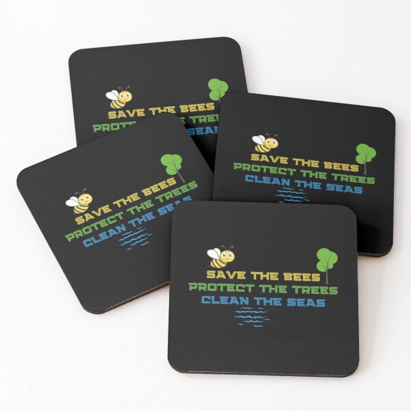 Item preview, Save The Bees Protect The Trees Clean The Seas  designed and sold by nquestiaa.