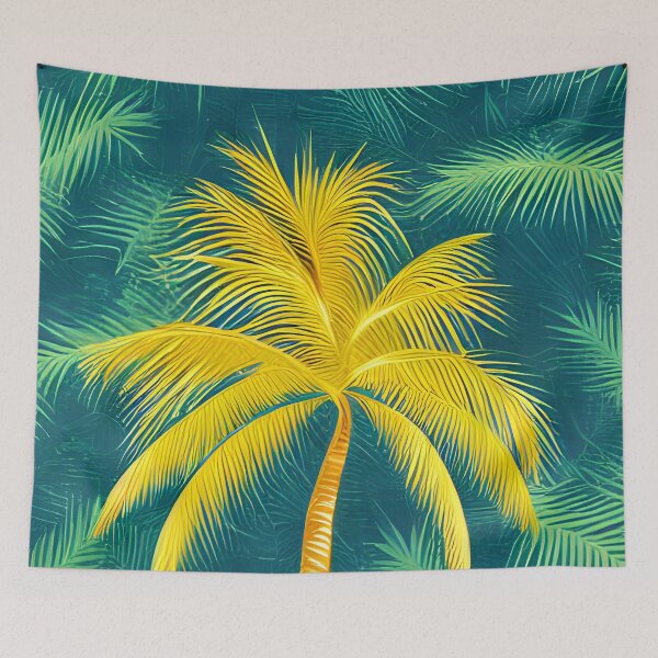 Item preview, Glamorous Golden Palm Trees designed and sold by Aniyah.