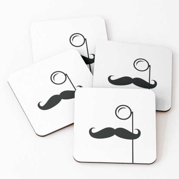 Item preview, Monocle Mustache Dapper Gentleman designed and sold by creativecurly.