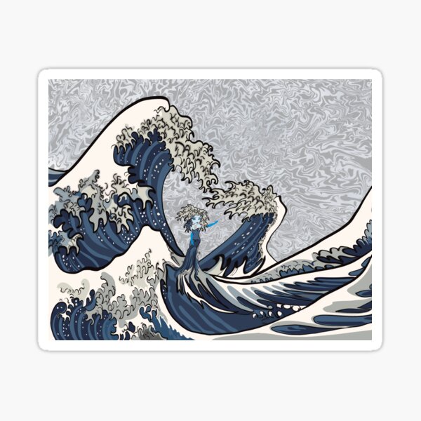 The Water Witch of The Wave Sticker