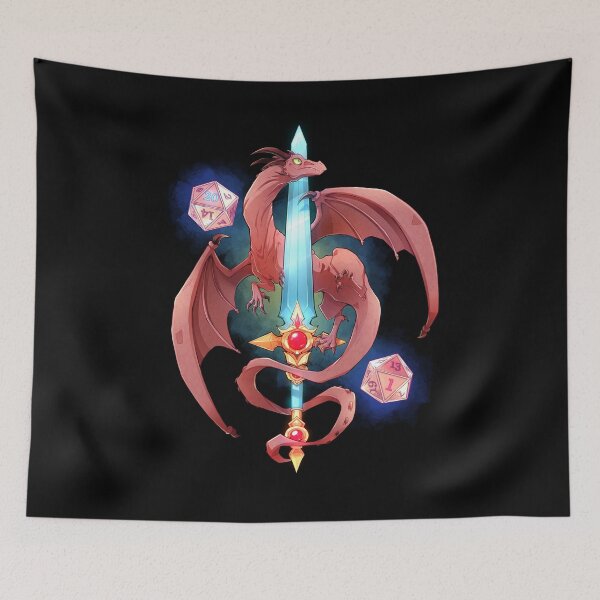 Item preview, Dragon Sword (with d20 critical hit dice) designed and sold by kickgirl.
