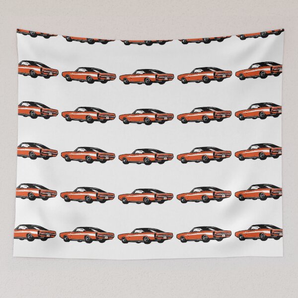 Item preview, Orange 1970 DC Muscle Car designed and sold by CoolRide.