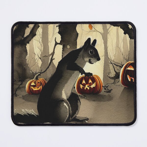 Item preview, Sinister Squirrel Scheming in the Dark Forest designed and sold by recollectionsv.