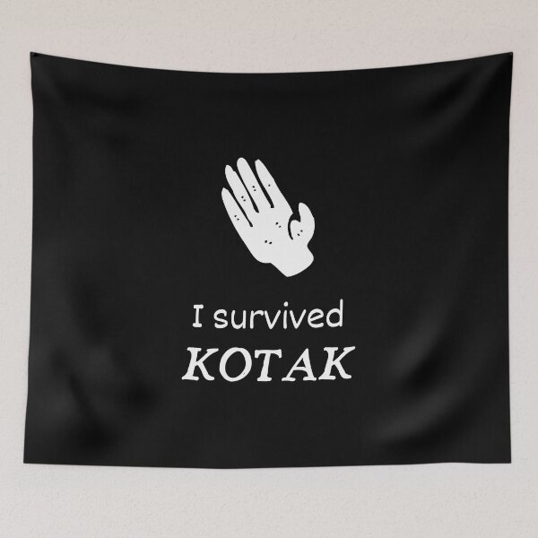 Item preview, I survived KOTAK - Persian (iranian) joke designed and sold by Persian Pride Official.